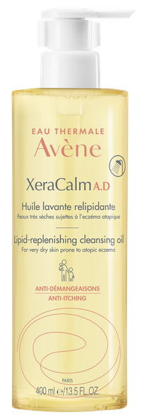 AVENE Xera Calm A.D valomasis aliejus, 400 ml