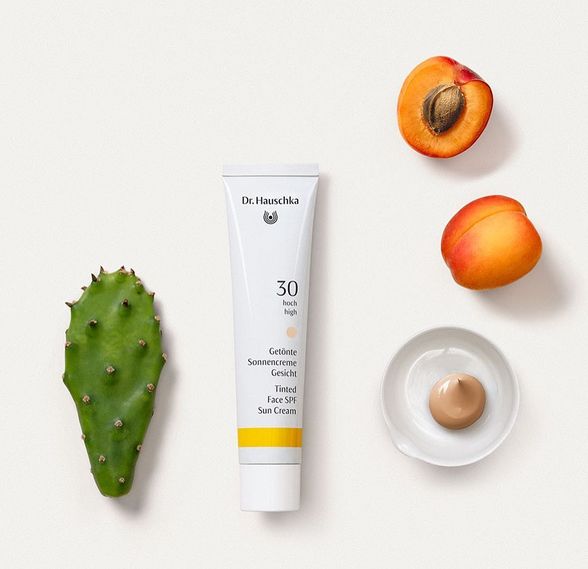 DR. HAUSCHKA Tinted Face Sun SPF 30 apsauginis kremas nuo saulės, 40 ml