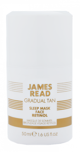 JAMES READ Gradual Tan Sleep Retinol veido kaukė, 50 ml