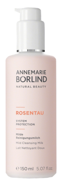 ANNEMARIE BORLIND Rosentau Mild valantis veido pienelis, 150 ml