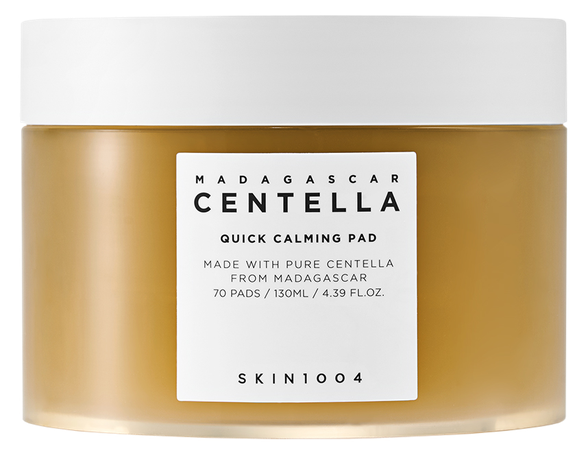 SKIN1004 Madagascar Centella pads veido kaukė, 130 ml