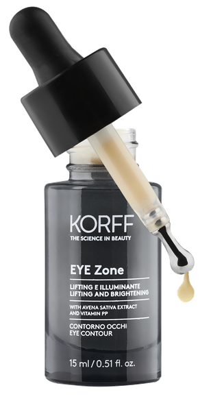 KORFF Eye Zone paakių odą glotninanti ir skaistinanti paakių kremas, 15 ml