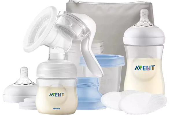 PHILIPS Avent Lotus rankinė pieno pompa, 1 vnt.