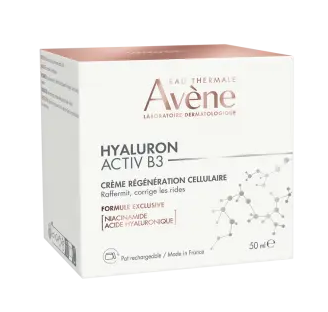 AVENE Hyaluron Activ B3 Cell Regeneration day veido kremas, 50 ml