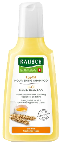 RAUSCH Egg-Oil Nourishing šampūnas, 200 ml