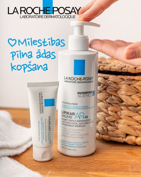 LA ROCHE-POSAY Lipikar Baume AP+M balzamas, 400 ml