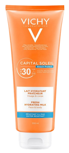 VICHY Ideal Soleil SPF 30 veido pienelis, 300 ml