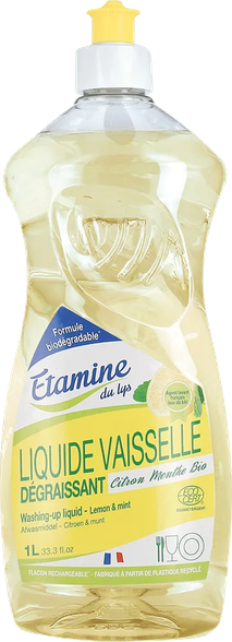 ETAMINE DU LYS Citrinų Ir Mėtų Aromato indų ploviklis, 1000 ml