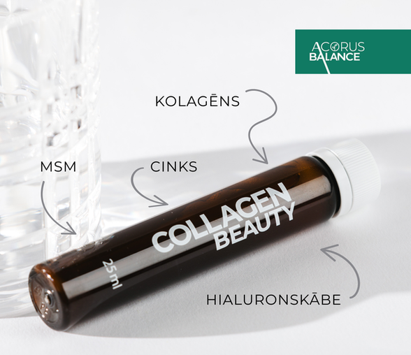 ACORUS BALANCE Collagen Beauty Shots 25 ml ampulės, 14 vnt.