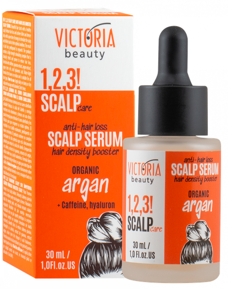 VICTORIA BEAUTY 1,2,3! Scalp Care! against Hair Loss plaukų serumas, 30 ml