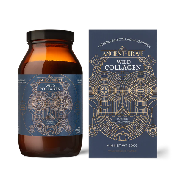 ANCIENT+BRAVE Wild Collagen milteliai, 200 g