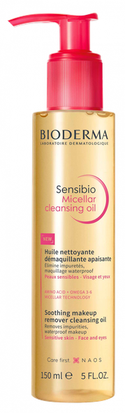 BIODERMA Sensibio Micellar valomasis aliejus, 150 ml