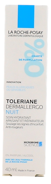 LA ROCHE-POSAY Toleriane Dermallergo Night veido kremas, 40 ml