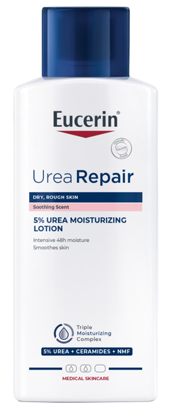 EUCERIN UreaRepair PLUS su 5% šlapalo losjonas, 250 ml