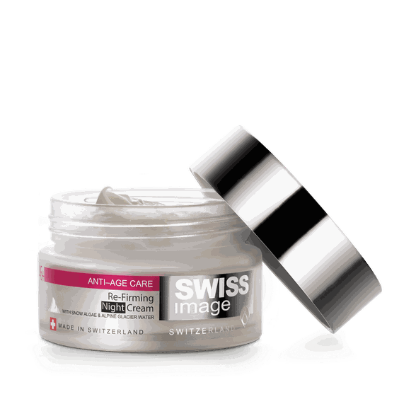 SWISS IMAGE Anti-Aage 46+ Re-Firming Night veido kremas, 50 ml