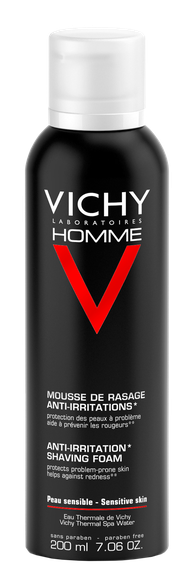 VICHY Homme Anti-Irritation skutimosi putos, 200 ml