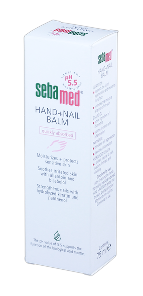 SEBAMED Hand+Nail balzamas, 75 ml