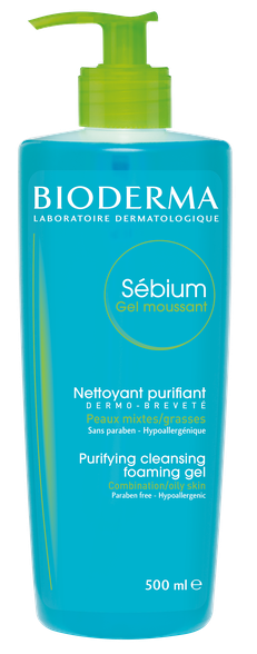 BIODERMA Sebium Gel Moussant valiklis, 500 ml