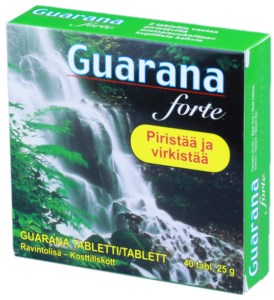 GUARANA FORTE tabletės, 40 vnt.