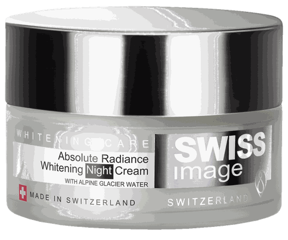 SWISS IMAGE Absolute Radiance Whitening Night veido kremas, 50 ml