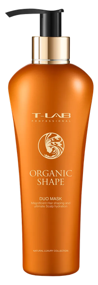 T-LAB Organic Shape Duo Mask plaukų kaukė, 300 ml