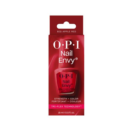 OPI Nail Envy Big Apple Red priemonės nagams stiprinti, 15 ml