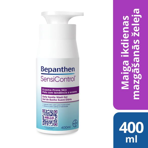 BEPANTHEN SensiControl prausimosi gelis, 400 ml