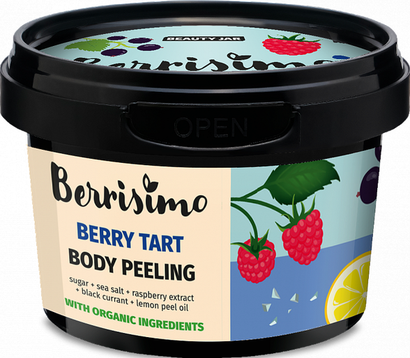 BEAUTY JAR Berrisimo Berry Tart šveitimas, 350 g