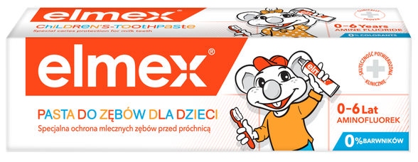 ELMEX Kinder dantų pasta, 50 ml