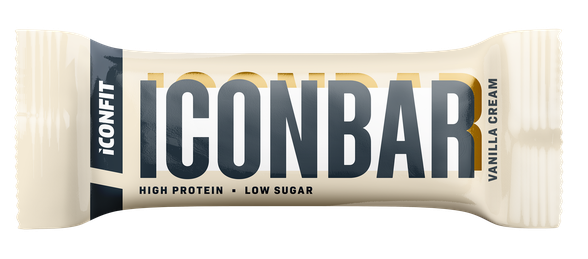 ICONFIT Iconbar Vanilla Cream batonėlis, 45 g