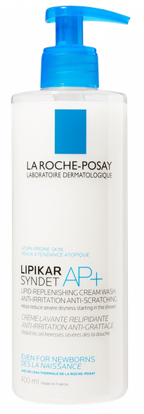 LA ROCHE-POSAY Lipikar Syndet AP+ valiklis, 400 ml