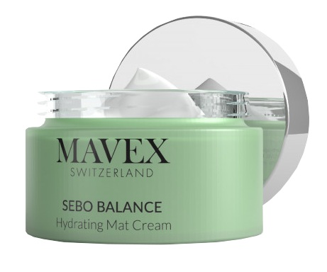 MAVEX Sebo Balance Hydrating Mat veido kremas, 50 ml