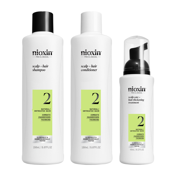 NIOXIN System 2 Kit Progressed Thinning rinkinys, 1 vnt.