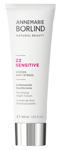 ANNEMARIE BORLIND ZZ Sensitive stangrinantis naktinis veido kremas, 50 ml