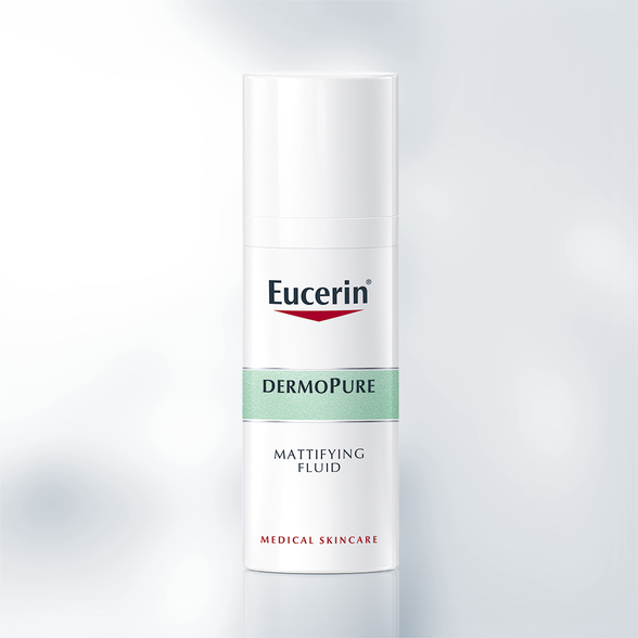 EUCERIN DermoPure matinį efektą  į aknę linkusiai odai skystis, 50 ml