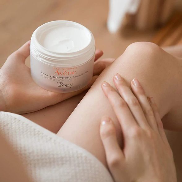 AVENE Body Moisturising Melt-In Balm kūno kremas, 250 ml