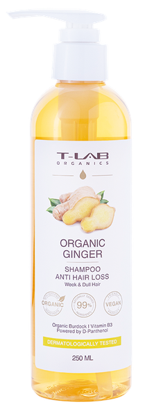 T-LAB Ginger Anti Hair Loss šampūnas, 250 ml