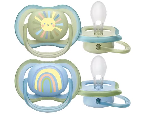 PHILIPS Avent Ultra Air, 0-6M čiulptukas, 2 vnt.