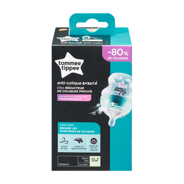 TOMMEE TIPPEE TOMMEE TIPPEE buteliukas ANTI-COLIC butelis, 1 vnt.