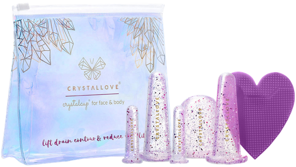 CRYSTALLOVE CrystalCup Face and Body rinkinys, 1 vnt.