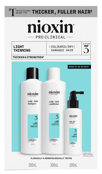 NIOXIN System 3 Kit Light Thinning rinkinys, 1 vnt.