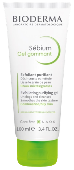 BIODERMA Sebium Gel gommant prausiklis, 100 ml