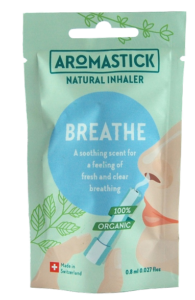 AROMASTICK Breathe aroma  inhaliatorius, 1 vnt.