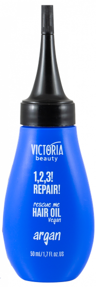 VICTORIA BEAUTY 1,2,3! Repair! for Damaged Hair aliejus, 50 ml