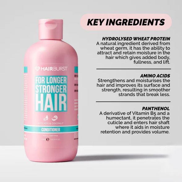 HAIRBURST for Longer Stronger Hair kondicionierius, 350 ml