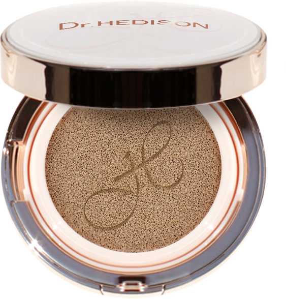 DR.HEDISON Miracle Cushion SPF 50 makiažo pagrindas, 30 g