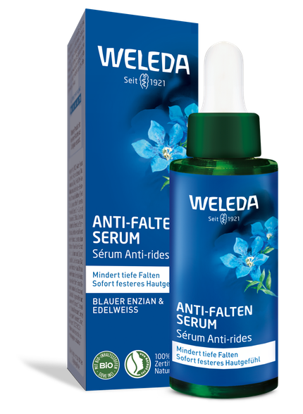 WELEDA Blue Gentian & Edelweiss Rejuvenating serumas, 30 ml