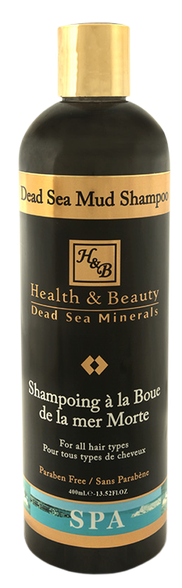 HEALTH&BEAUTY Dead Sea Minerals Mud šampūnas, 400 ml