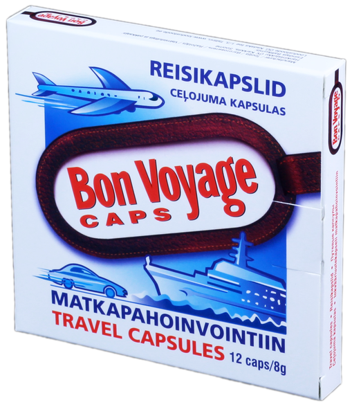 BON VOYAGE kapsulės, 12 vnt.