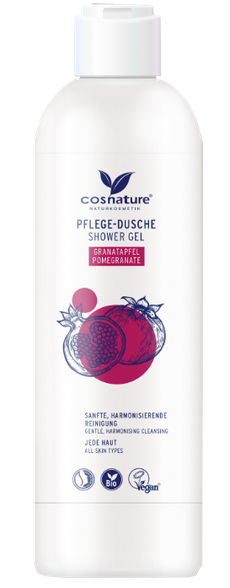 COSNATURE su granatais dušo gelis, 250 ml